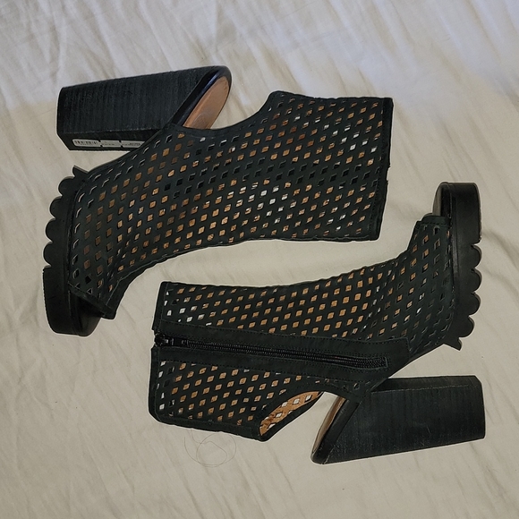 Jeffrey Campbell Chella Perforated Booties - Picture 5 of 16